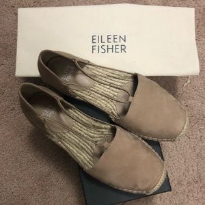 Eileen Fisher blush espradilles